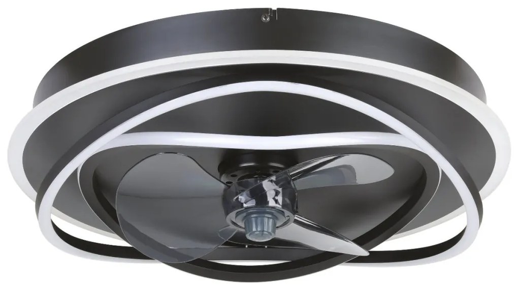 EGLO 35146 NAMORI Ventilátoros lámpa Fehér, Fekete LED IP20
