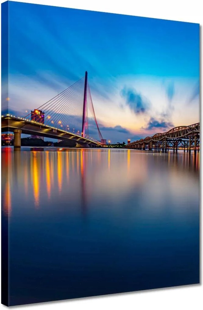 Vászonkép 30x40 Kilátás a hídra