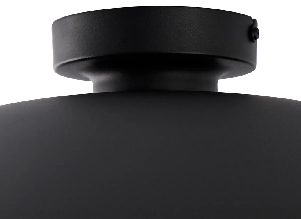 Okos mennyezeti lámpa fekete arannyal 60 cm, WiFi A60 - Emilienne