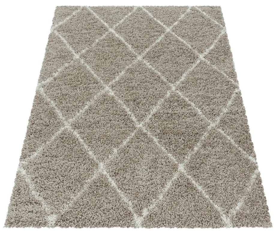 Világosbarna szőnyeg 80x150 cm Alvor – Ayyildiz Carpets