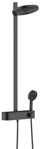 Hansgrohe Pulsify zuhanyrendszer termosztatikus csapteleppel matt fekete 24240670