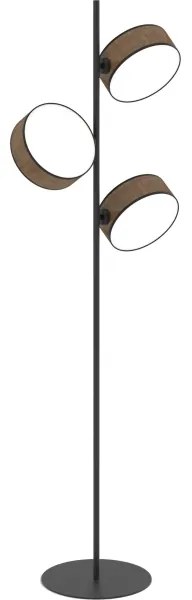 Állólámpa DRUMZ 3xE14/10W/230V barna