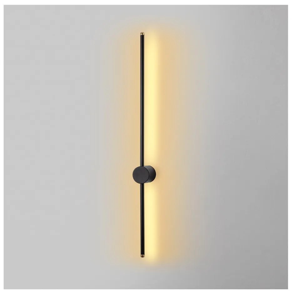 Fekete LED fali lámpa Sword – Opviq lights