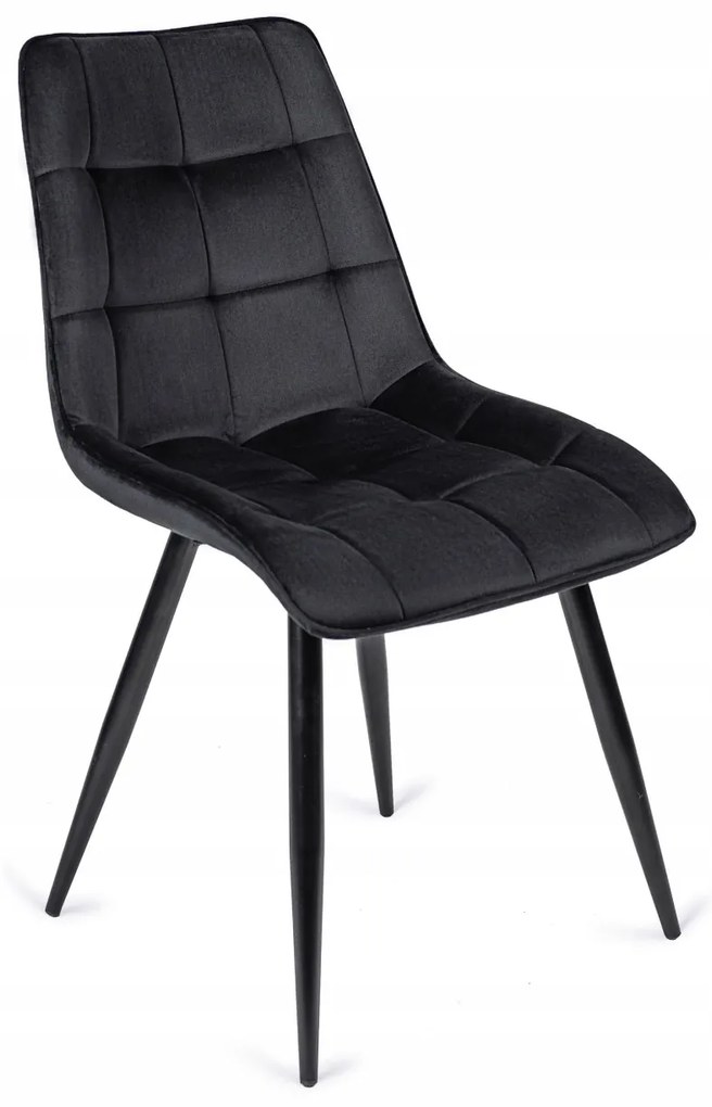 Étkezőgarnitúra Hugo asztal 4 Fekete RIO székkel