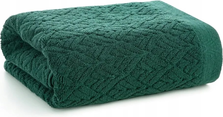 Fürdőlepedő 50X90 zöld, dombornyomott mintás Eurofirany