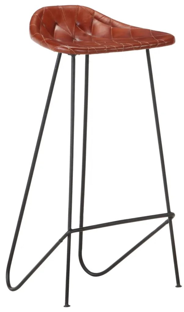 5 részes tömör fa és valódi bőr bárszett