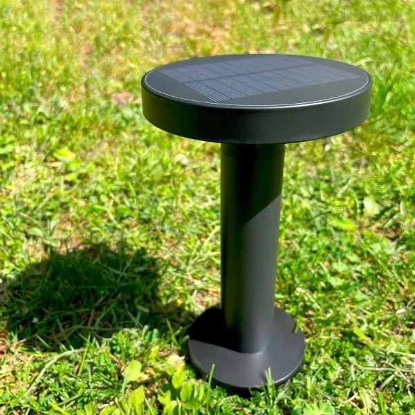 Zuma Line DT33611 - CARLI LED napelemes lámpa 2W, 2000 mAh, IP44 fekete