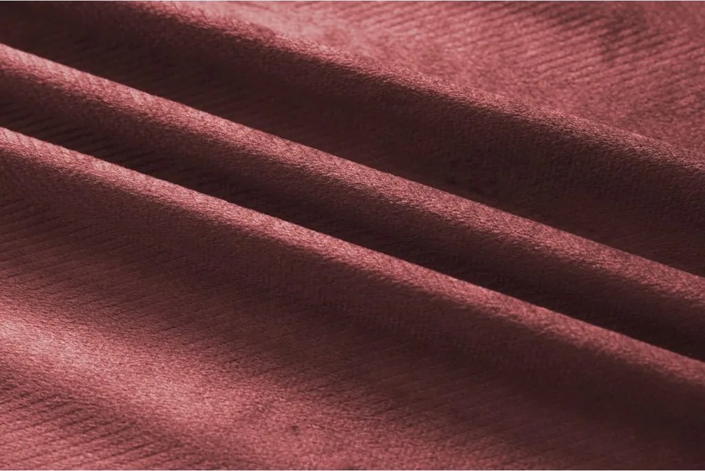 Sötétítő függöny ELVIO VELVET 140x250 cm, antik rózsaszín Felfüggesztés: Hullámos sínszalag