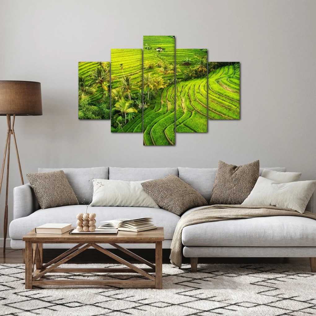 Kép - Rizs teraszok (150x105 cm)