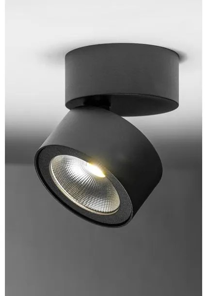 Lámpa Mennyezeti BIANCO 15W 1500lm, AC220-240V, 50/60 Hz, PF>0,5, Ra≥80, IP20, IK06, 36°, 4000K, kör, fekete