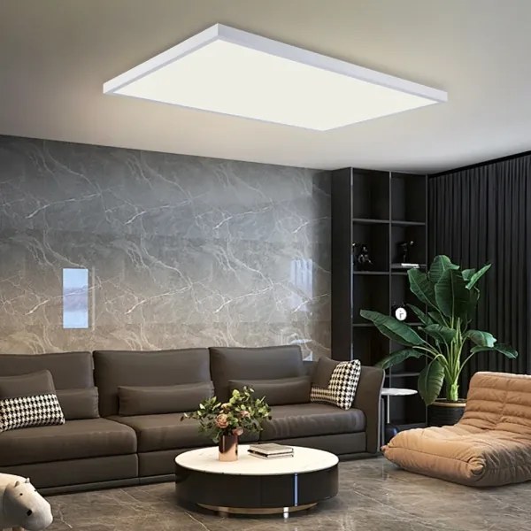 Brilagi-LED Fényerőszabályozható fürdőszobai lámpatest FRAME SMART LED/96W/230V IP44 fehér + távvezérlő