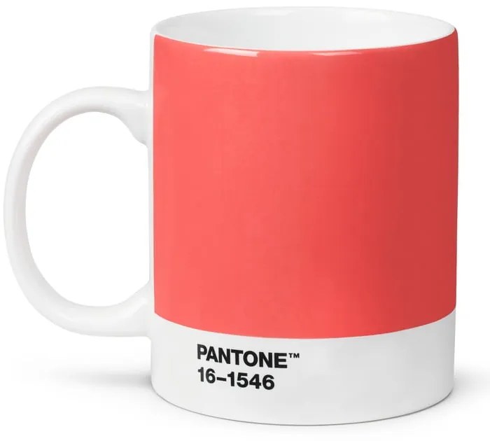 Rózsaszín kerámia bögre 375 ml Living Coral 16-1546 – Pantone