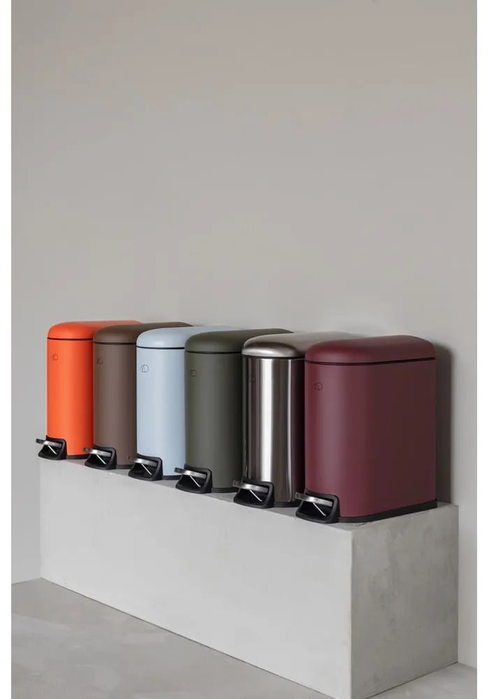 Sötétlila fém pedálos szemetes 5 l Mini Walther – Mette Ditmer Denmark
