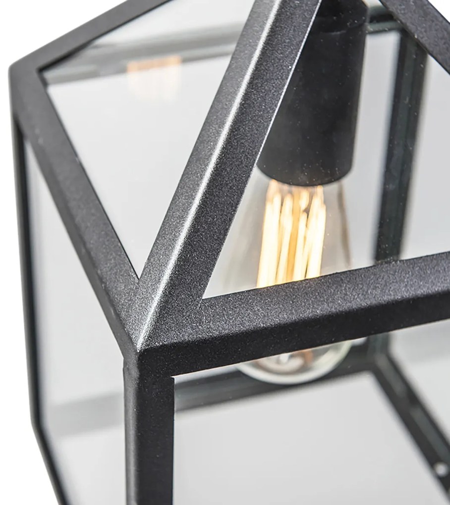 Ipari kültéri lógólámpa fekete IP23 - Amsterdam