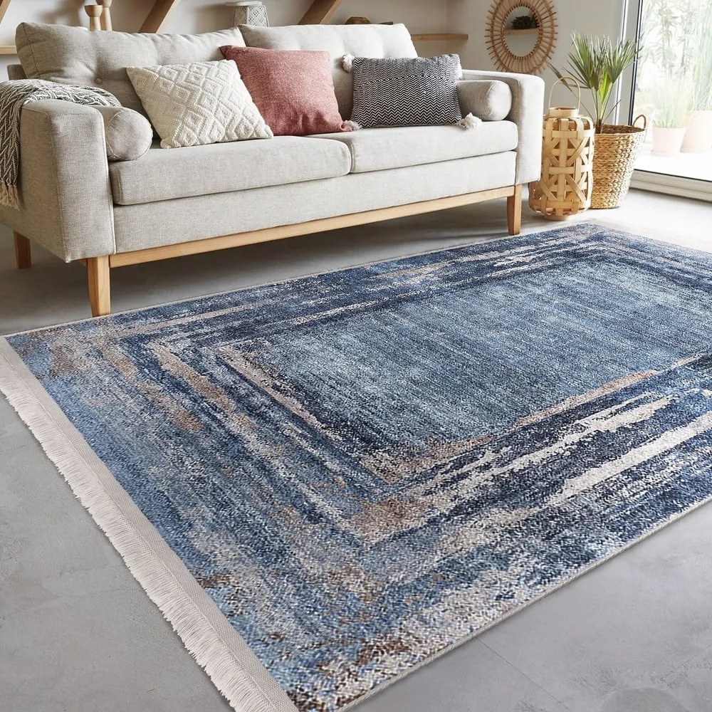 Kék szőnyeg 80x150 cm – Mila Home