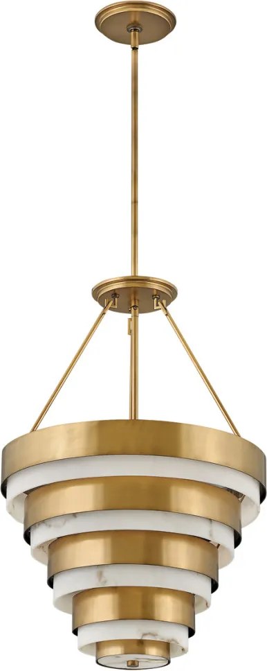 ELSTEAD QN-ECHELON-4P ECHELON Modern Led Függesztett Lámpa Idős Réz E14 IP20