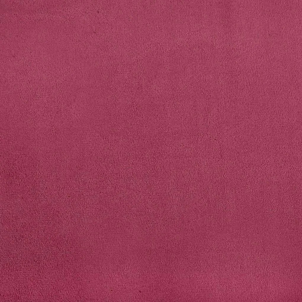 Sarokágy keret fejtámlával bordó 90 x 200 cm Bársony