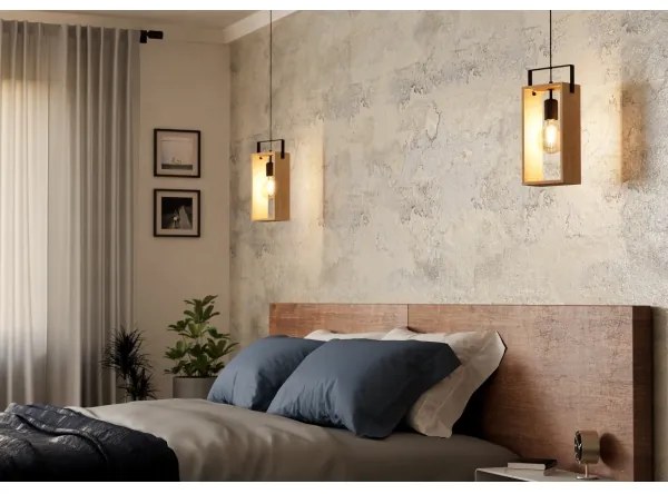 Eglo 43413 - Csillár zsinóron FAMBOROUGH 1xE27/40W/230V