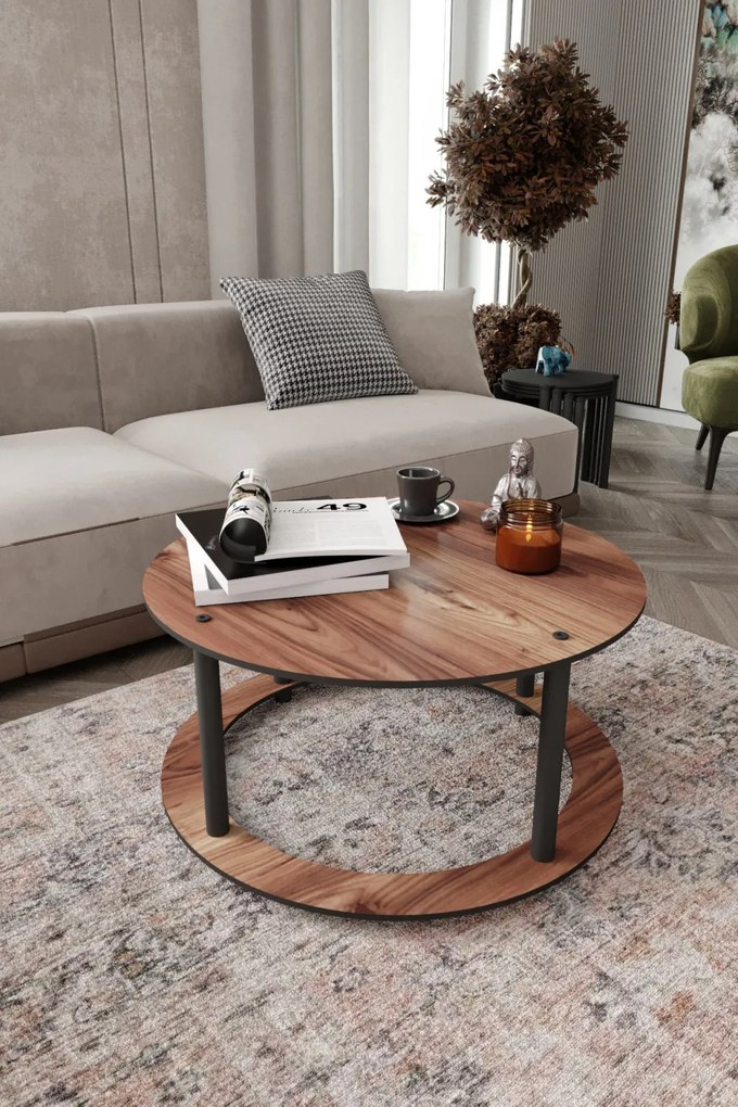 Hole Round - Walnut