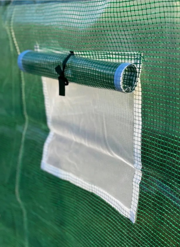 Megerősített kerti fóliasátor PRÉMIUM 2 × 3 m + AJÁNDÉK