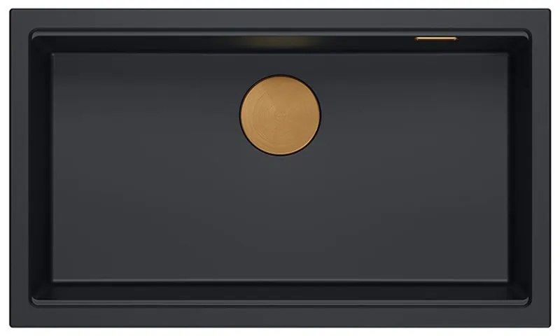 gránit mosogató Logan 110 Black