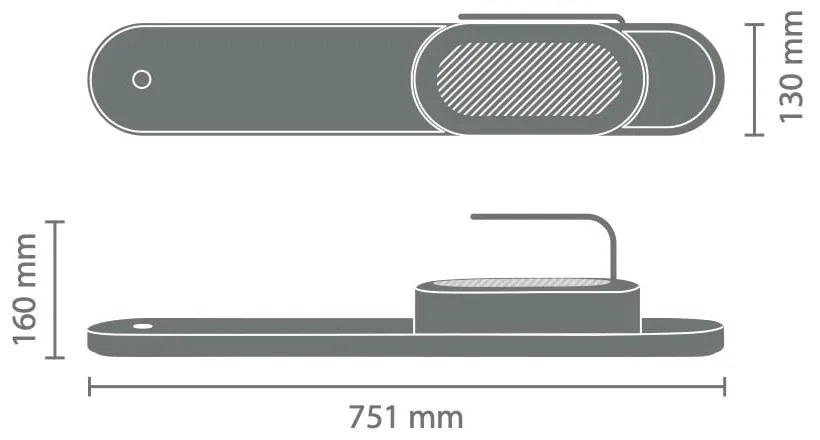 Szürke műanyag mosogatóeszköz tartó SinkStyle – Brabantia