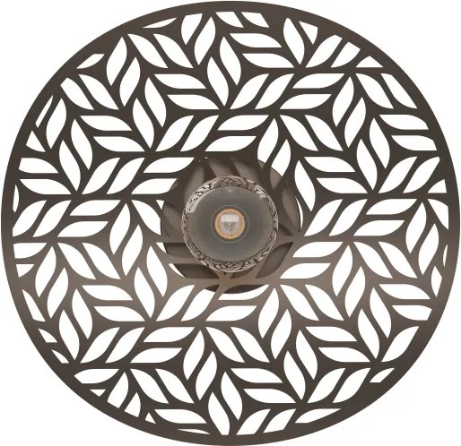 Eglo 44123 - SWABY mennyezeti lámpa 1xE27/60W/230V Ø 40 cm bronz