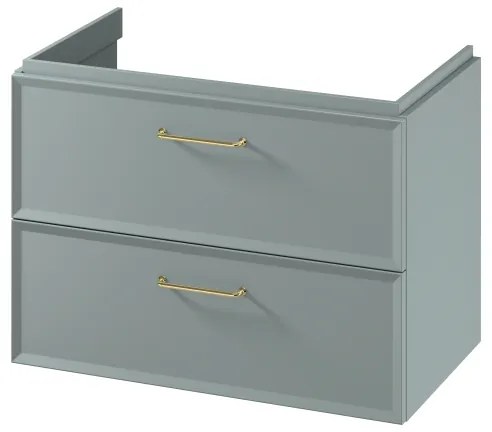 Cersanit S1017-004 - MILLE függesztett mosdó alatti szekrény 80x45 cm, mentaszínű