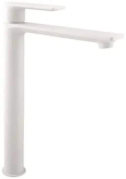 Magas mosdó csaptelep RAV SLEZÁK Nil leeresztőszelep nélkül matt fehér NL130.0BMAT