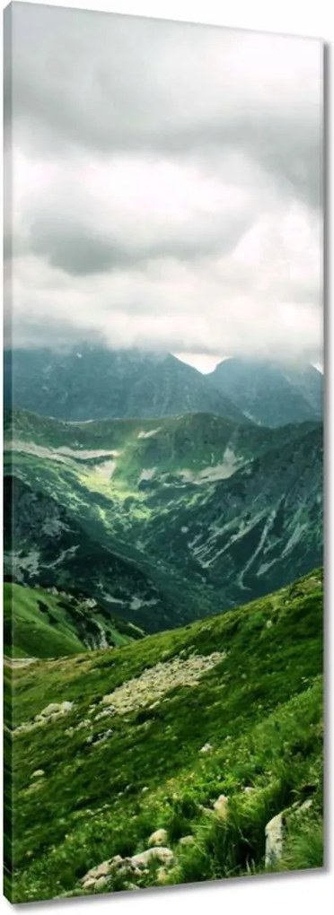 Vászonkép 40x100 Főgerinc a Tátrában