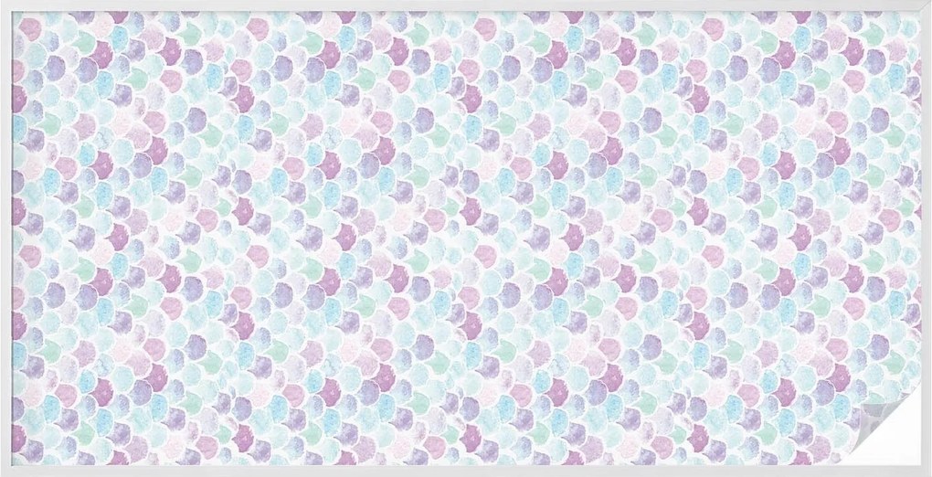 Öntapadós ablakfólia adatvédelem Pasztell pöttyök 200x100