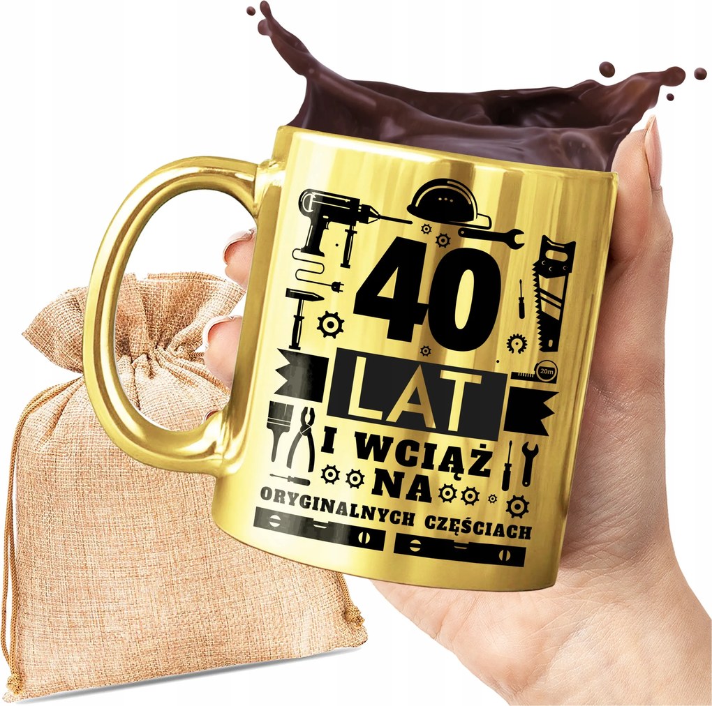 30. Születésnapi Bögre Ajándék Arany