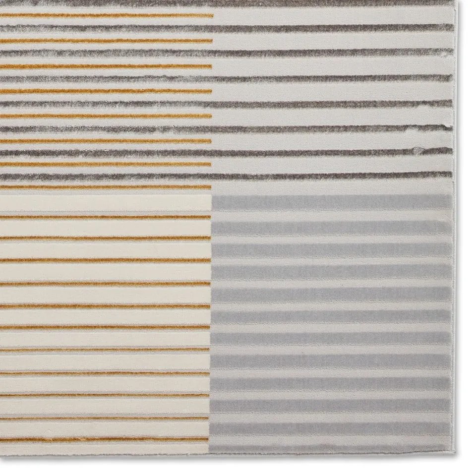 Szürke-aranyszínű szőnyeg 170x120 cm Apollo - Think Rugs
