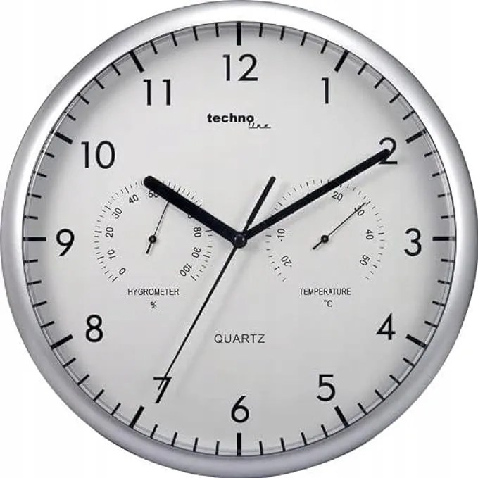 Falióra Technoline szürke 26cm