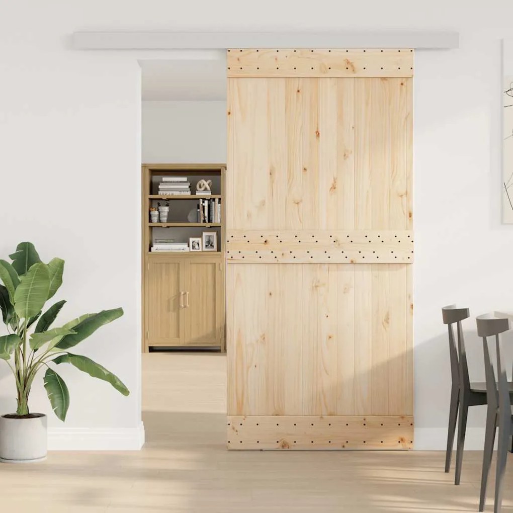 ezüst alumínium ötvözet tolóajtó fémszerelék készlet 200 cm