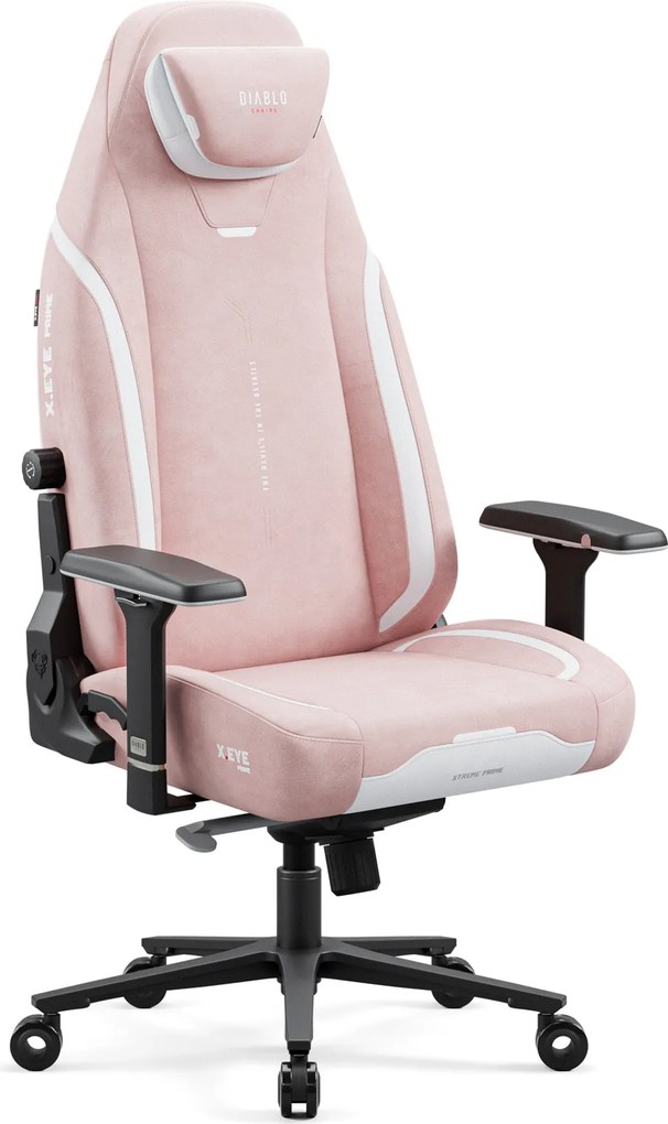 Gamer szék Normal Size fekete-rózsaszín: Diablo X-Eye Prime Akira Pink