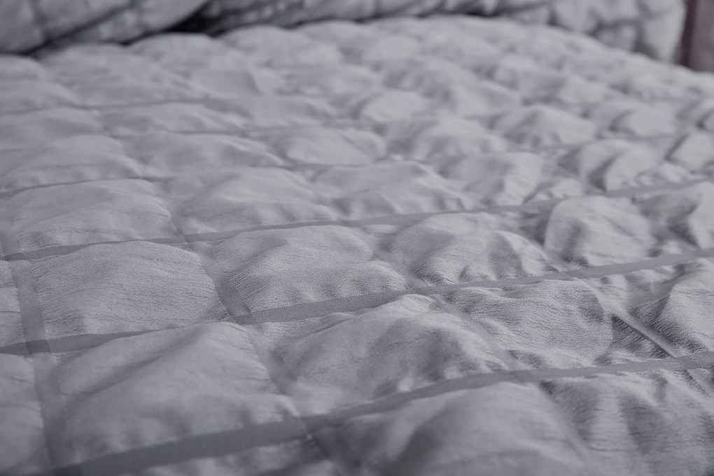 Krepp Polycotton ágynemű Neapol Sötétszürke 200x140cm+90x70cm TiaHome kopia