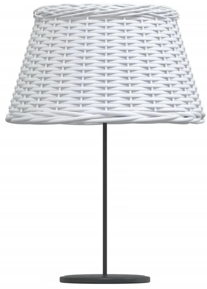 fehér fonott lámpaernyő Ø50x30 cm