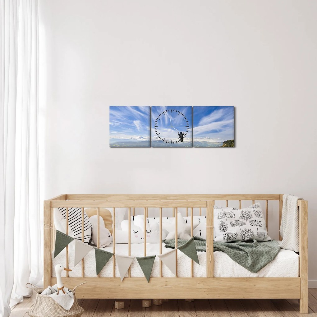 Kép - Siklóernyőzés (órával) (90x30 cm)