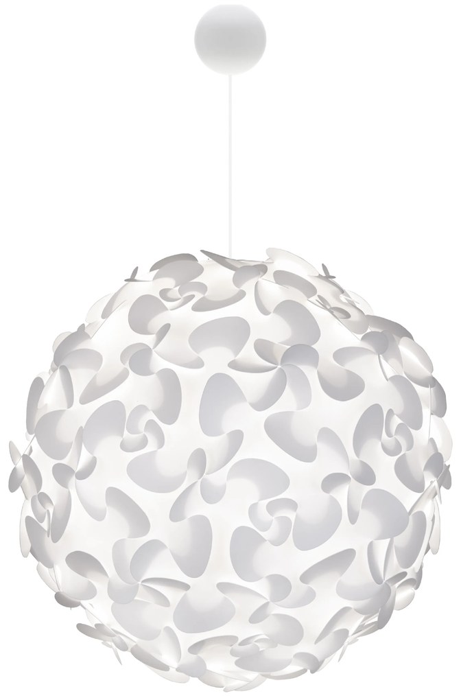 Lámpabúra függeszték Cannonball white Ø 12cm L 2,5 m - UMAGE