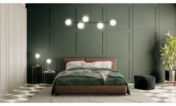 Csillár rúdon GAMA 5xG9/12W/230V fekete