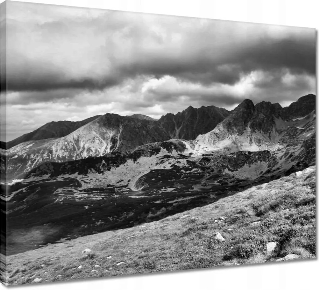 Vászonkép 50x40 Tátra Lengyel hegyek Kilátás