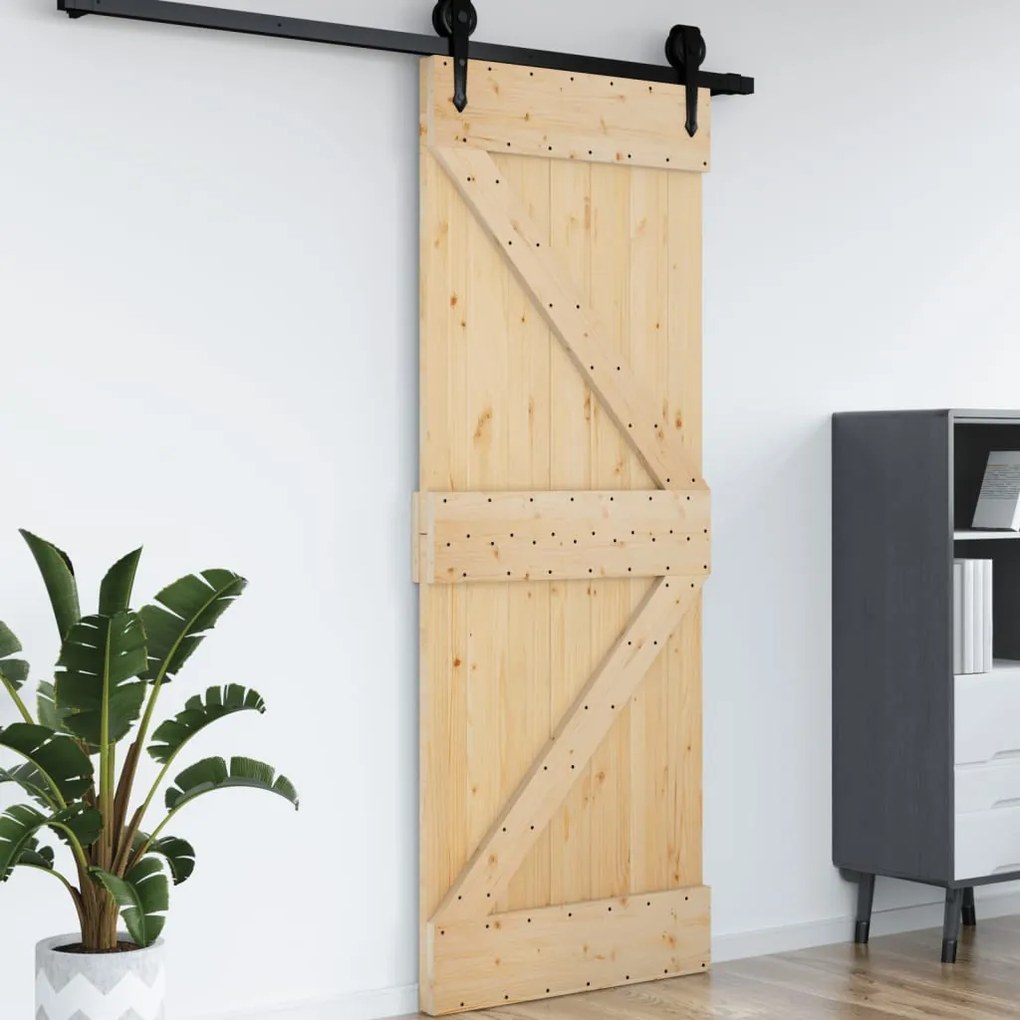 NARVIK tömör fenyőfa ajtó 70 x 210 cm