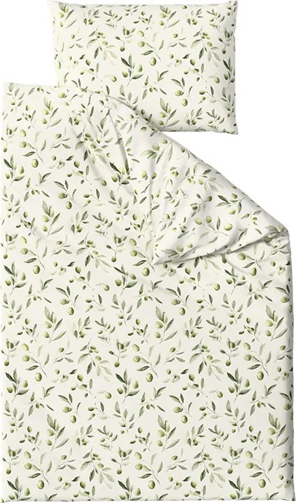 Pamut ágyneműhuzat OLIVE POLY zöld Ágyneműhuzat mérete: 2 db 70 x 90 cm | 200 x 220 cm