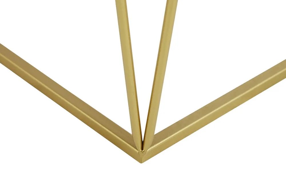 Dohányzóasztal szett 2 db SIENE (MDF) (arany). 1018586