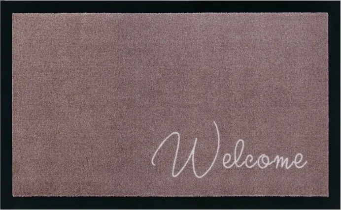 Lábtörlő csúszásgátló 45x75cm, barna színű Welcome