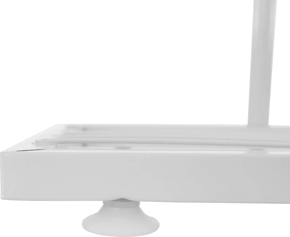 Fém állvány a virágokra, fehér, BAMIR TYP 2