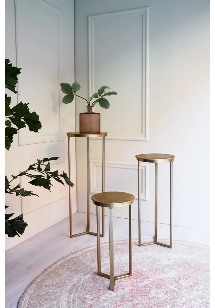 Fém virágtartó állvány ø 30 cm Retiro – Light &amp; Living