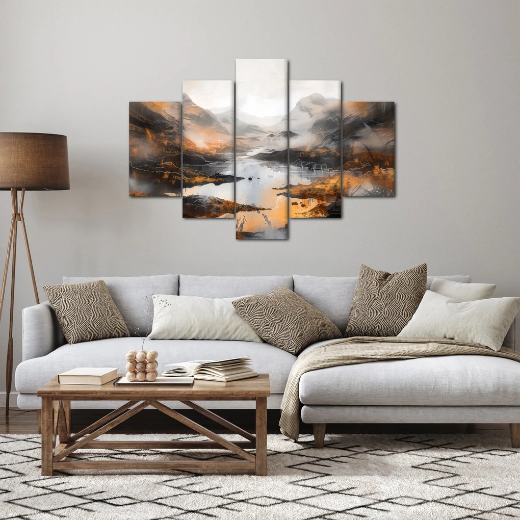 Kép - Hegyi tájak festése (150x105 cm)