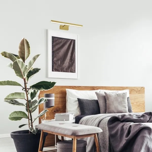 LED Képvilágítás PINTO LED/7W/230V arany